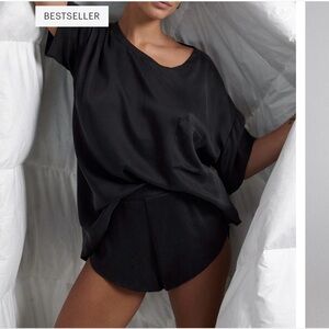 NWT Lunya Washable Silk Tee Set